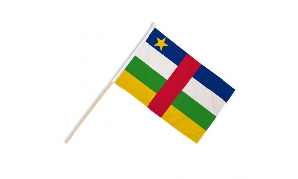 Central African Republic Hand Flags